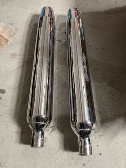 Genuine Harley Davidson Exhaust Slip-ons Pair 65538-95