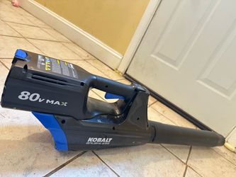 Kobalt 80v Blower + Push Mower + Batter + Charger Combo