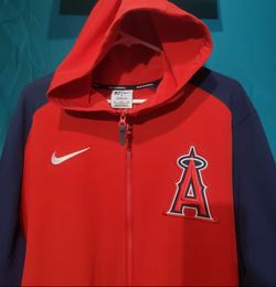 NIKE MLB LOS ANGELES ANGELS DUGOUT FULL-ZIP JACKET M3NS SIZE XL
