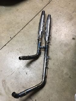 Harley Davidson Soft Tail Deluxe Stock Exhaust