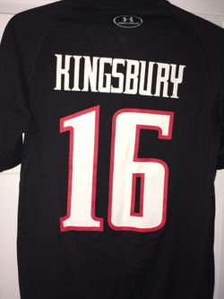 Kliff Kingsbury Texas Tech Raiders adult small Jersey shirt
