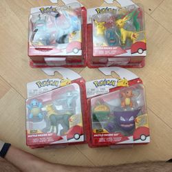 Pokemon Battle Ready Figures