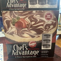 Chef’s Advantage 3 Piece Springform Set