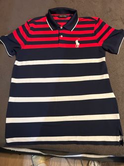 Polo Golf Ralph Lauren Ryder Cup 2014 USA Striped (fits like a Large)