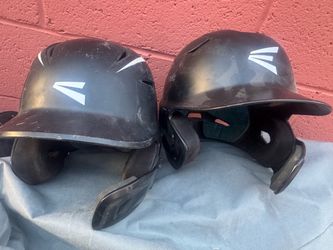 Easton SR SCREAMIN E Black Baseball Helmets with Jaw Guard