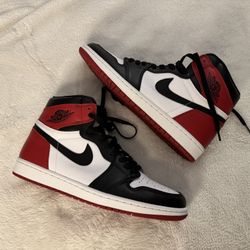 Air Jordan 1 Black Toe Sz 11 No Box 