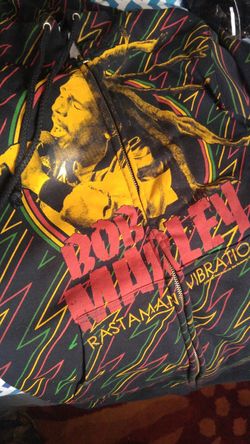 Official zion rootswear bob marley hoodie