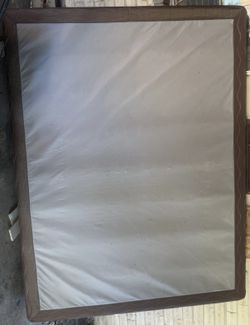 Queen Bed Base And Matress