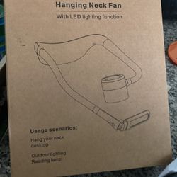 Neck Fan With Light