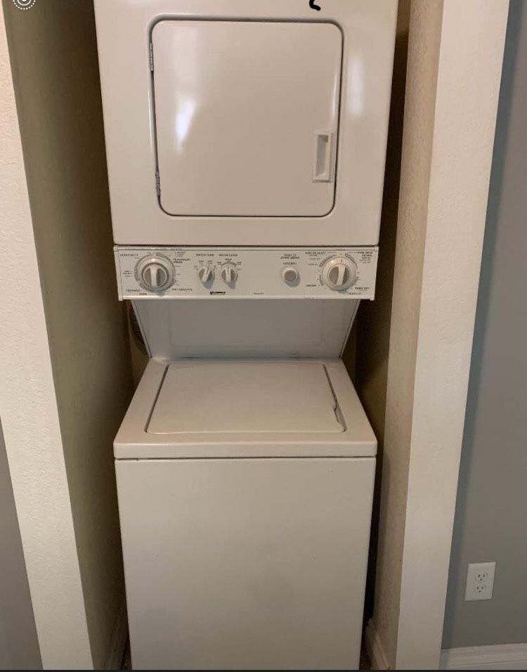 24 inch electric stackable washer and dryer