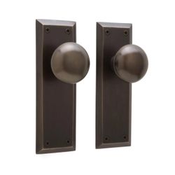New York Passage Set Trim - Ol Rubbed Bronze/ Signature Hardware