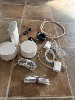 Google WiFi Mesh Kit With Surf Board Modem