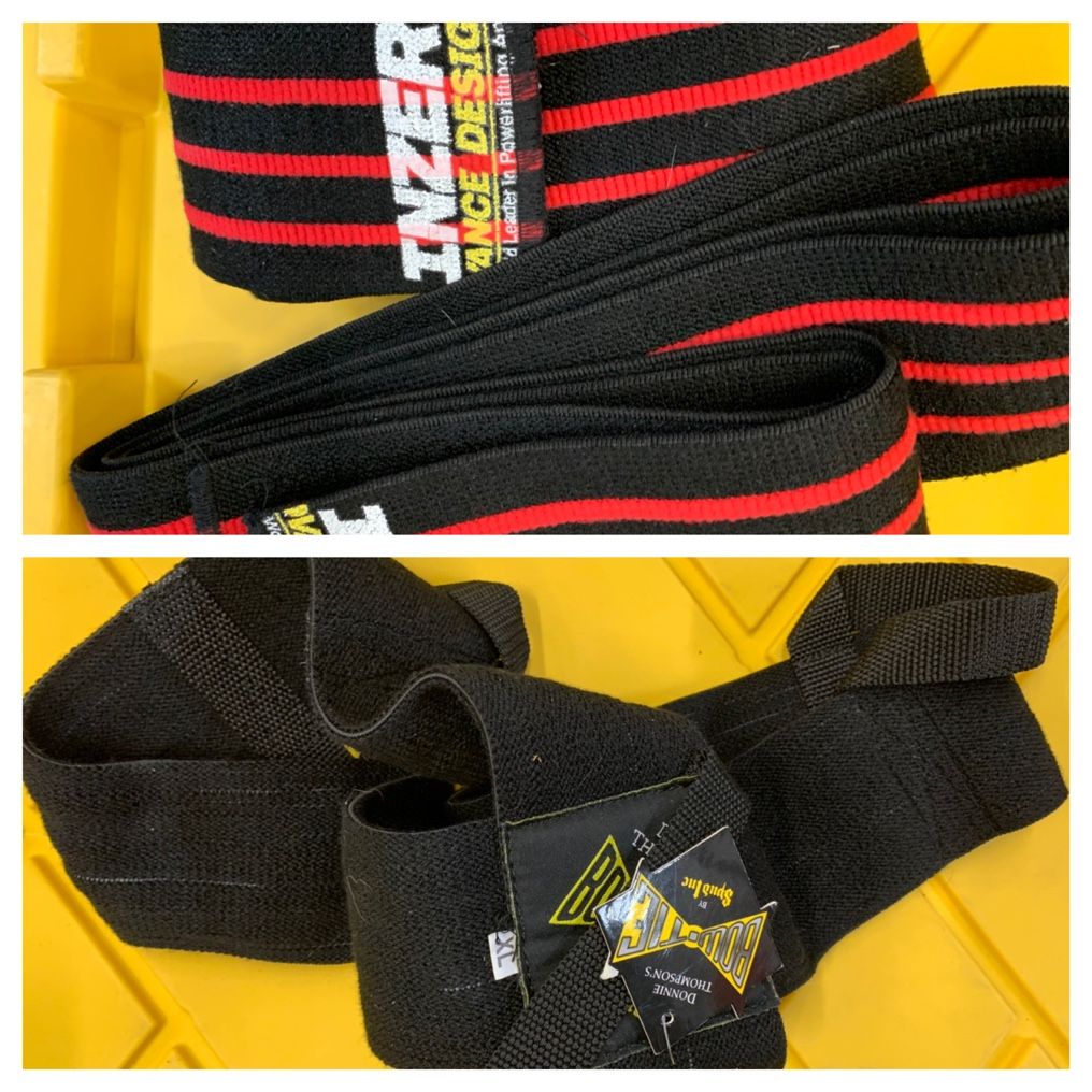 Donnie Thompson Bowtie + Inzer Knee Wraps