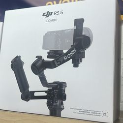 DJI RS 5 Gimbal Combo Kit Ai Trackin Briefcase Handle 