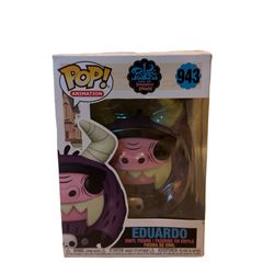 Funko Pop Animation Eduardo #943 – Foster’s Home for Imaginary Friends – New Figure, Damaged Box