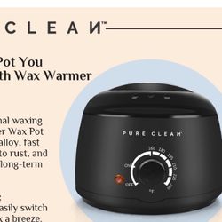 Pure Clean Wax Warmer Wax Mach. W/4 Bags Refill