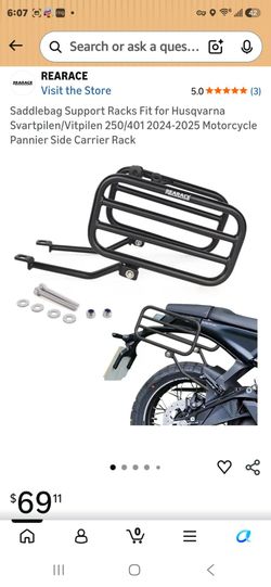 Saddlebag Support Racks
