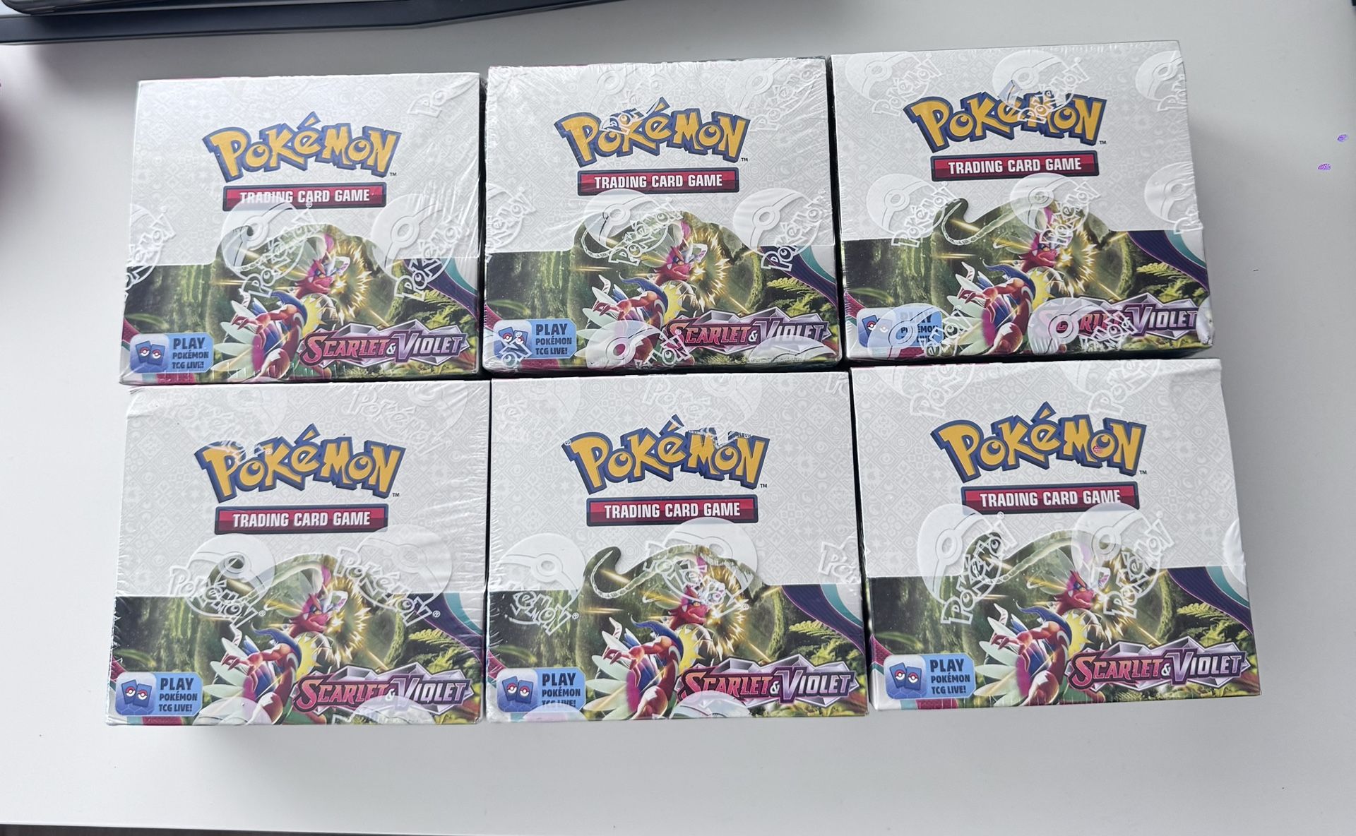 pokémon tcg scarlet and violet booster display box Pokemon TCG: Scarlet & Violet—Journey Together Enhanced Booster Display Box  (36 Packs)