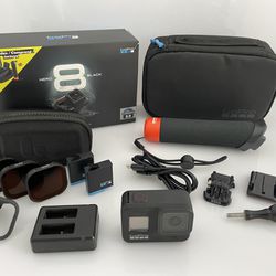 COMPLETE GoPro Hero 8 Black Package! Like New!