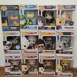 Anime, Comics Funko POP Lot 