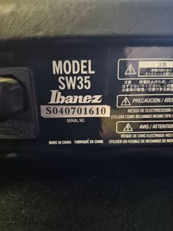 Ibanez SW35 Soundwave amp