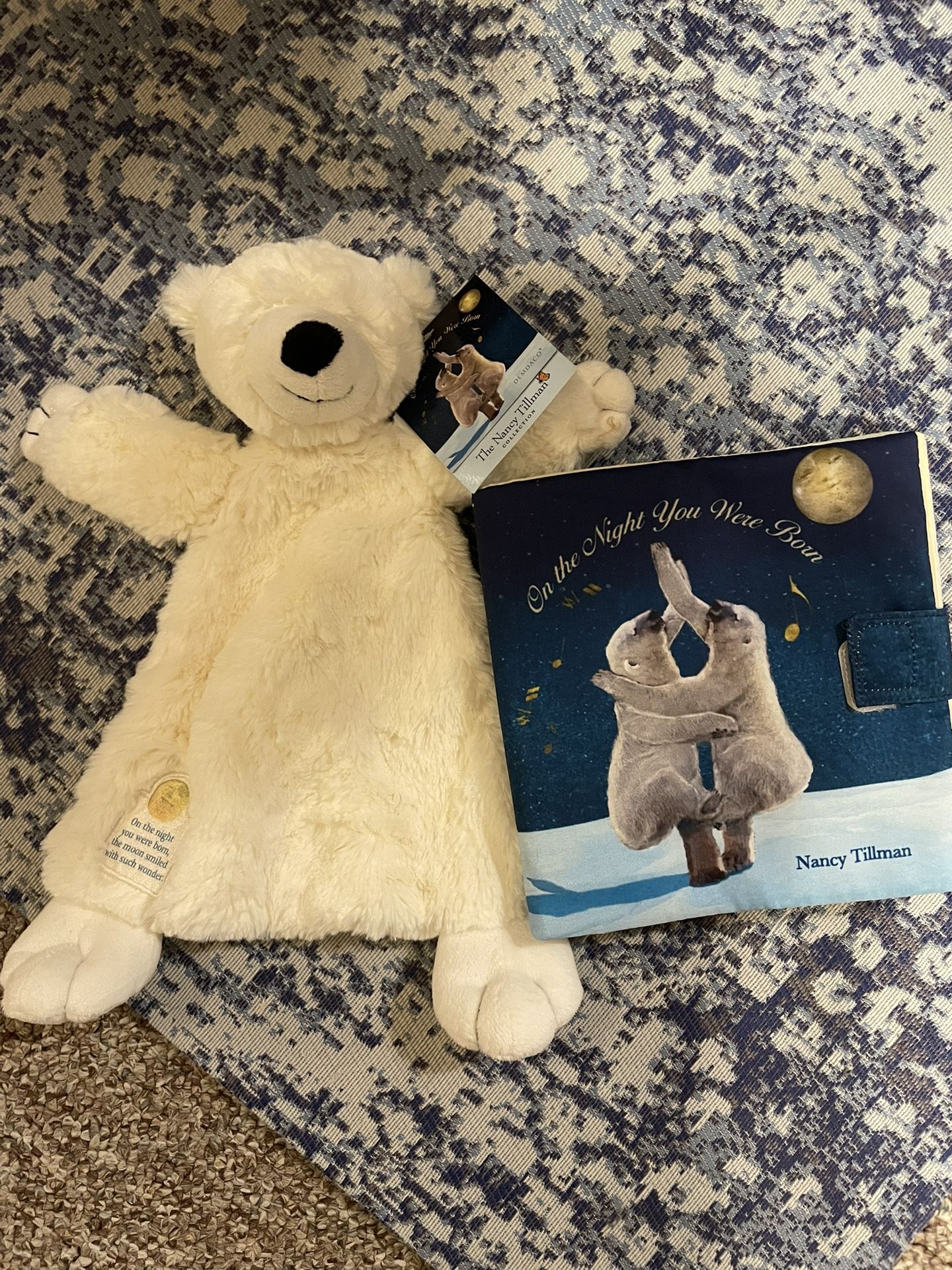 Free Bear And Soft Book “On The Night You Were Born”
