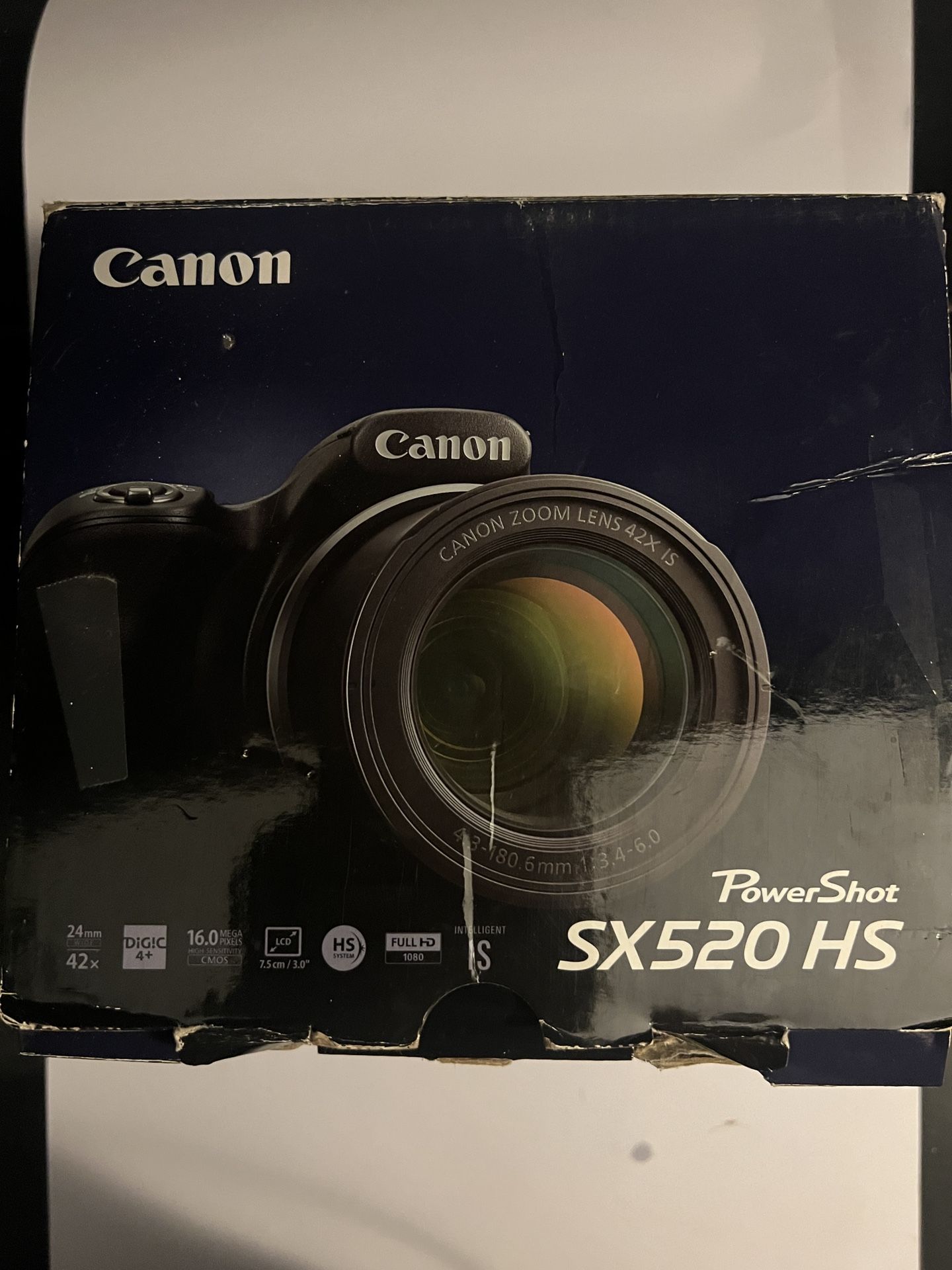 Canon PowerShot SX520 HS Digital Camera 