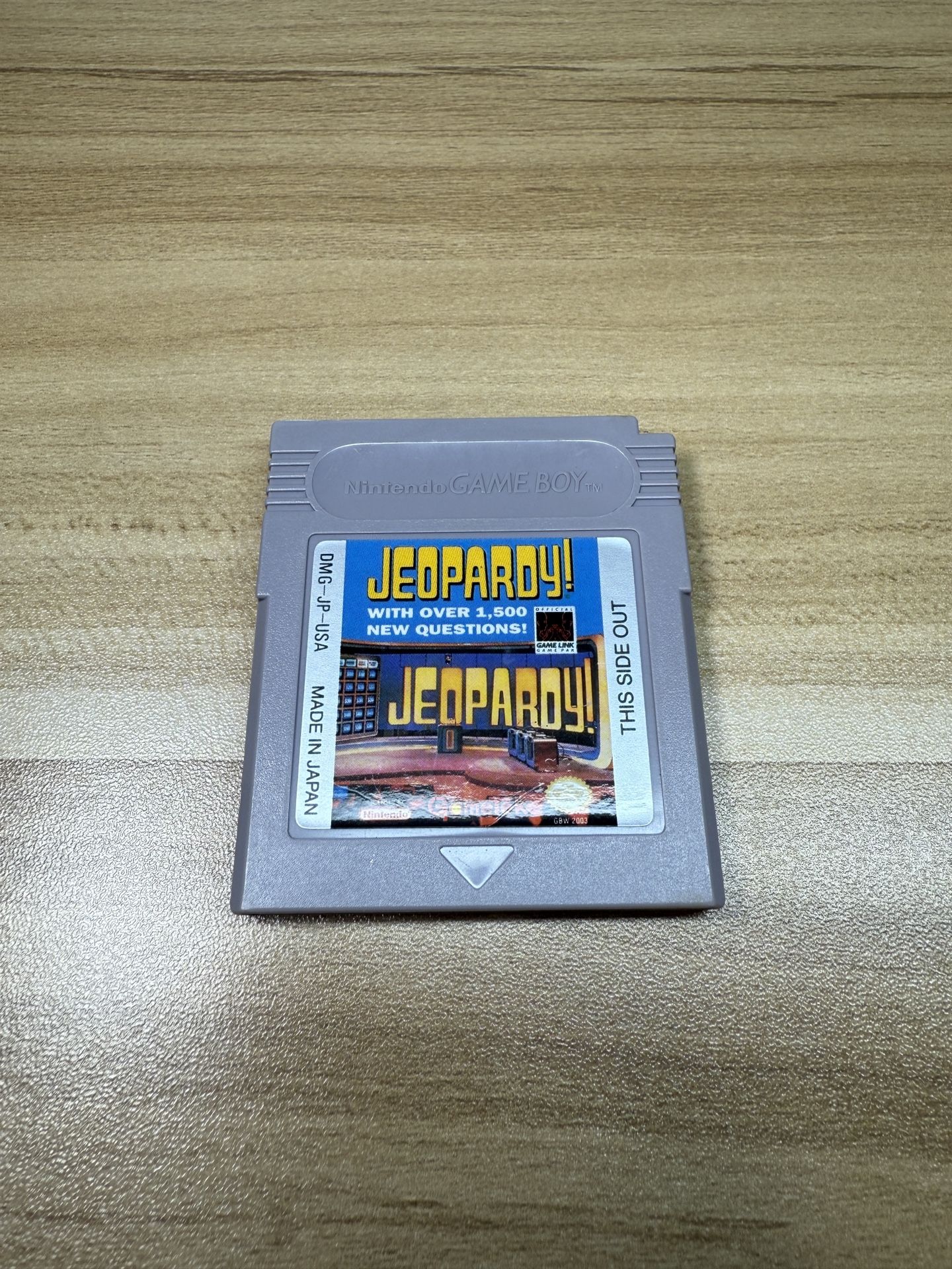 Nintendo Game Boy - Jeopardy - game cartridge only