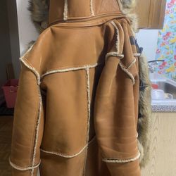 Thick Shearling Coat 