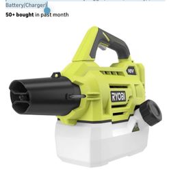 RYOBI ONE+ 18V Cordless Battery Fogger/Mister (Tool Only) (No Battery/Charger) Comes With An Adapter For Dewalt Battery,battery !Not Included 