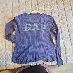 Gap thermal waffle crewneck t-shirt. 