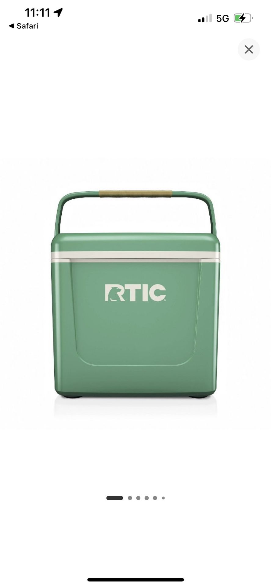 RTIC Personal Cooler