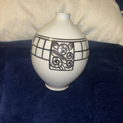 Magnificent 1930 Henri Delcourt ARTDECO Ball Vase 