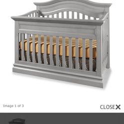 Convertible Crib/Bed - Premium Stone Harbor By Westwood Design