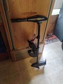 Minn kota 5 speed 3 speed reverse with extendable telescopic handle