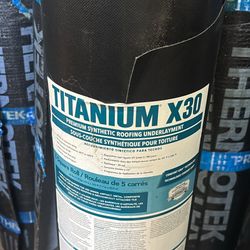 Titanium X30 Synthetic Underlayment $145