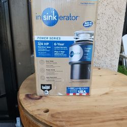 Garbage Disposal - Badger 15ss 3/4HP New in the Box