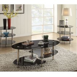 3-Piece Coffee Table Set 