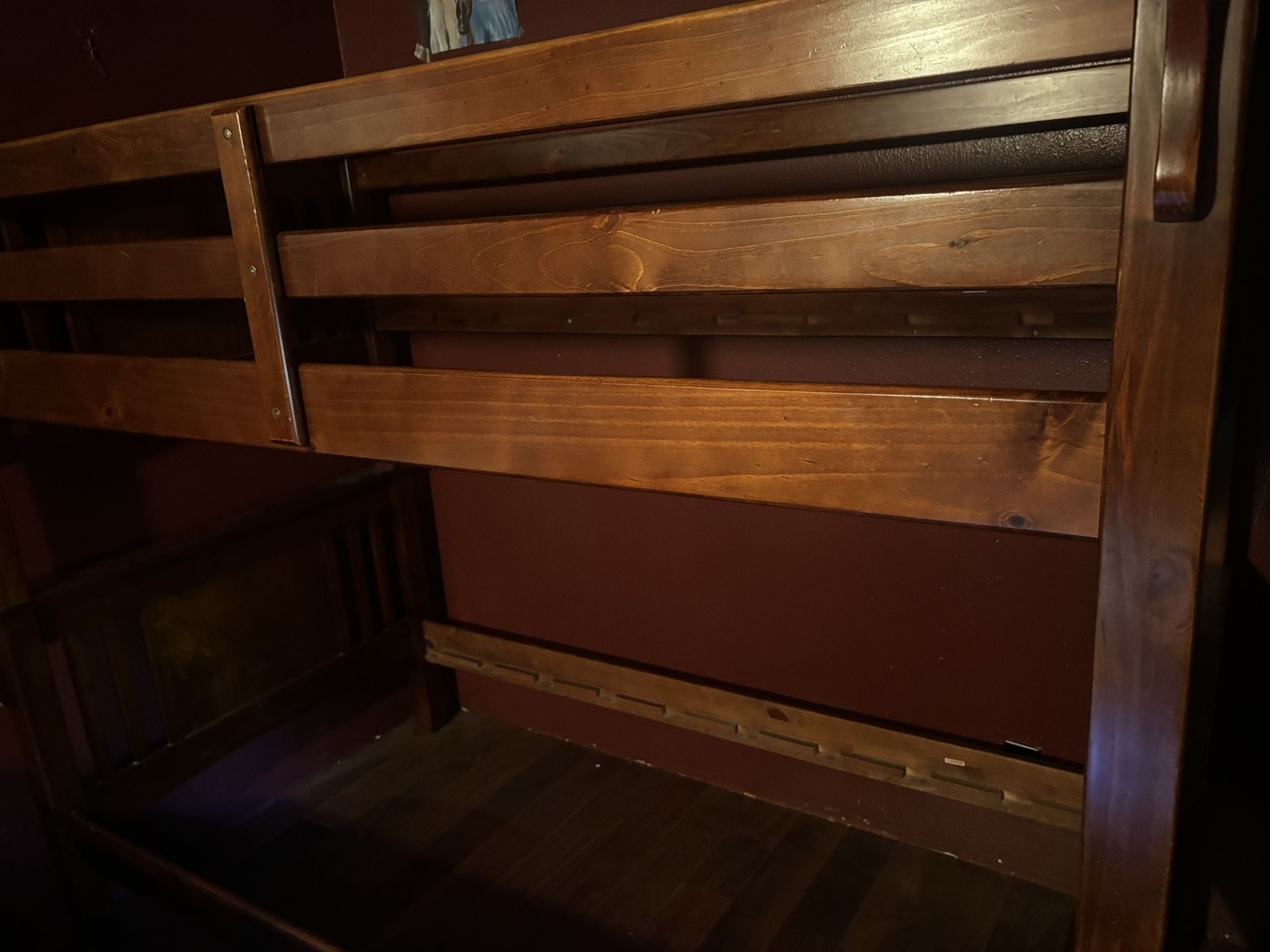 Twin Bed Bunk Bed Wood USED