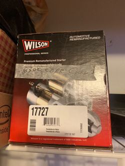 Wilson’s remanufactured starter