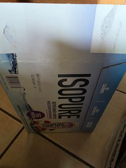 Isopure protein water