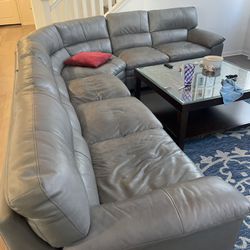leather sectional sofas