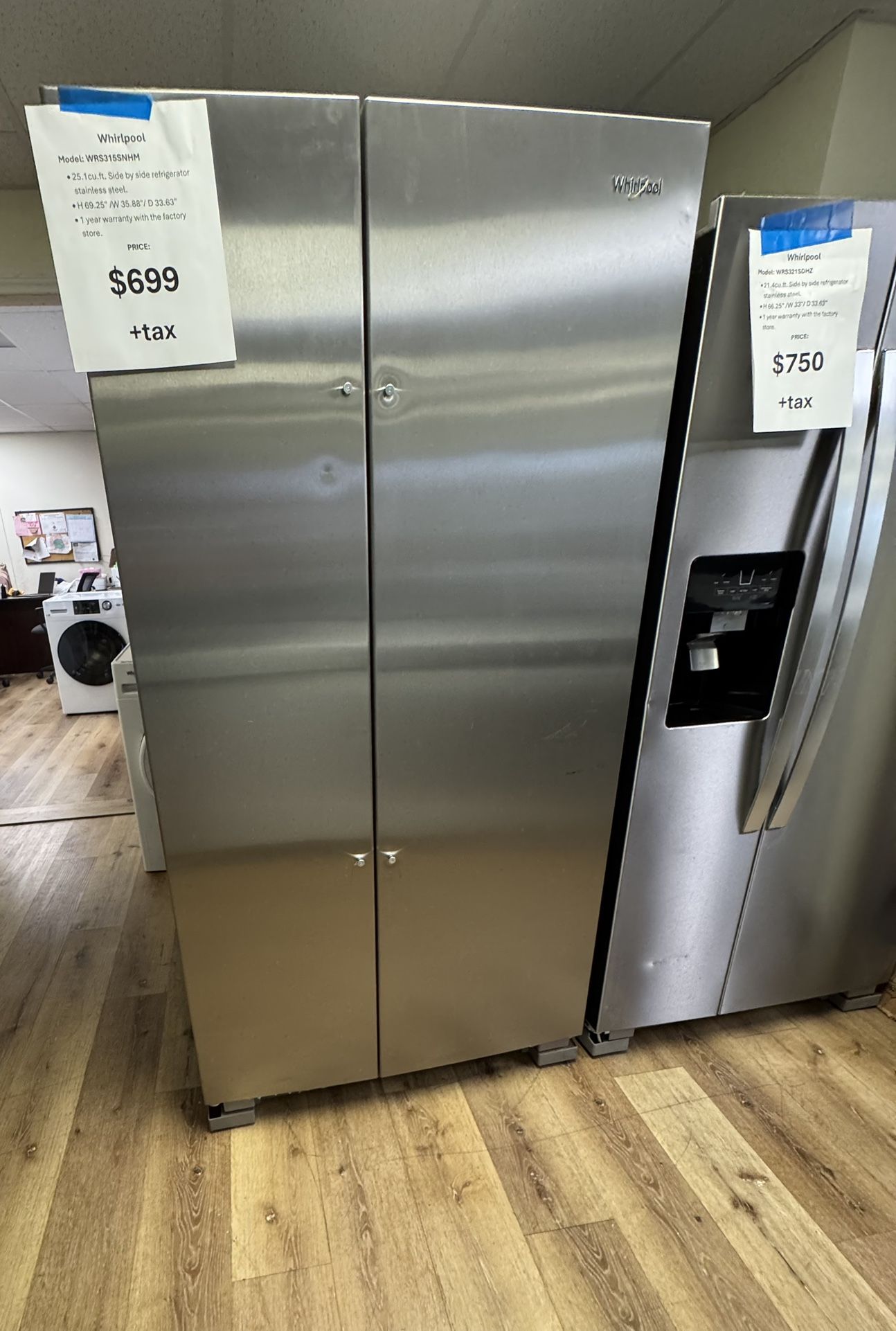Whirlpool Refrigerator Side By Side