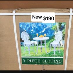 Bistro Patio Set New