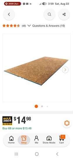 3/8 OSB 4x8 sheet