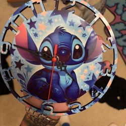 Stitch Wall Clock