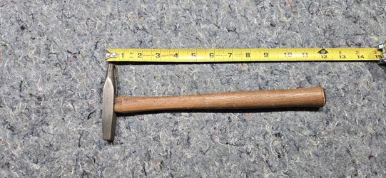 Stanley Upholstery Tack Hammer Split Head Puller Wood Handle