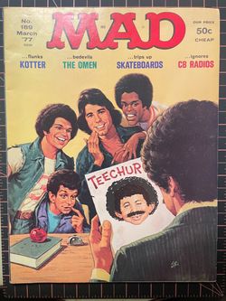 MAD Magazine No. 189 March 1977