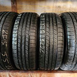 205/55/16 Goodyear X4 Used