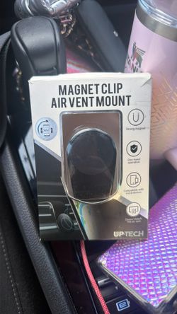 Magnet clip air vent mount